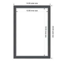Amanti Art Eva Black Silver Thin Framed Dry Erase Magnetic Board 22 Amanti Art Eva Black Silver Thin Framed Dry Erase Magnetic Board -Amanti Art Shop GUEST 62a0b5c4 5a2d 4bcd 9aa5 e6a9d521398f