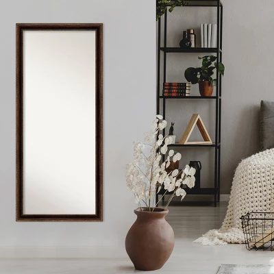 Amanti Art Corded Bronze Full Length Floor & Leaner Mirror - 28" x 64" 6 Amanti Art Corded Bronze Full Length Floor & Leaner Mirror - 28" x 64" - Image 4