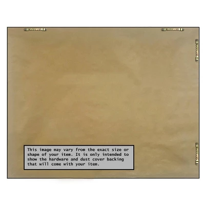 38"x26" Edwin Wood Frame Gray Cork Board - Amanti Art 5 38"x26" Edwin Wood Frame Gray Cork Board - Amanti Art - Image 3