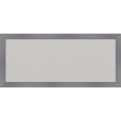 Amanti Art Edwin Wood Frame Gray Cork Board - 32" x 14" Professional Bulletin Board 12 Amanti Art Edwin Wood Frame Gray Cork Board - 32" x 14" Professional Bulletin Board - Image 10