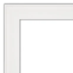 Amanti Art Vanity White Narrow Picture Frame (11x14)