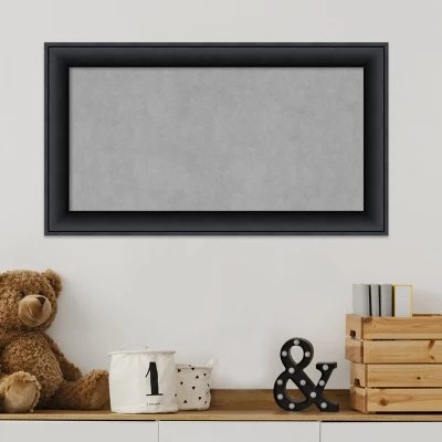 Amanti Art Nero Black Framed Magnetic Board (27 x 15 in.) 5 Amanti Art Nero Black Framed Magnetic Board (27 x 15 in.) - Image 4