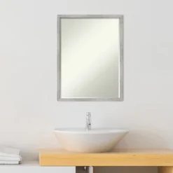 Amanti Art Shiplap White Petite Beveled Wood Bathroom Mirror - 25x19 14 Amanti Art Shiplap White Petite Beveled Wood Bathroom Mirror - 25x19 -Amanti Art Shop GUEST 68b9a5ca 19f9 49ec a83c e74fd43fbbdf