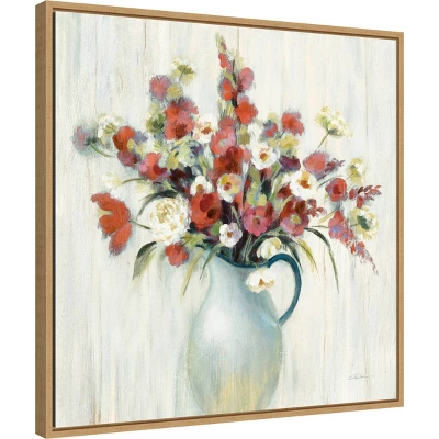 Amanti Art Coastal Bouquet Autumn by Silvia Vassileva - 22" Framed Canvas Wall Art 3 Amanti Art Coastal Bouquet Autumn by Silvia Vassileva - 22" Framed Canvas Wall Art