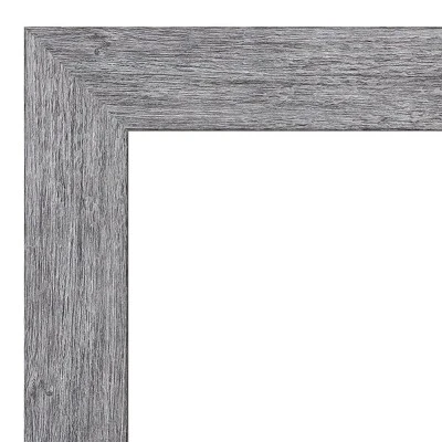 Amanti Art Bark Rustic Gray Framed Wall Mirror - 21" x 25" Beveled Glass 4 Amanti Art Bark Rustic Gray Framed Wall Mirror - 21" x 25" Beveled Glass - Image 2