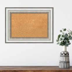 Amanti Art Salon Silver Framed Natural Corkboard -Amanti Art Shop GUEST 695e8b60 df2e 4ffe a2db 7c9a2d45ca90