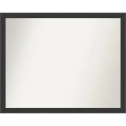 Amanti Art Mezzanotte Black Non-Beveled Wood Bathroom Wall Mirror 26 Amanti Art Mezzanotte Black Non-Beveled Wood Bathroom Wall Mirror -Amanti Art Shop GUEST 6986ce09 a291 4882 b031 0651cc294560