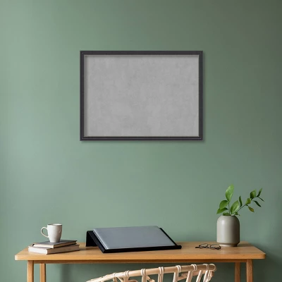 Amanti Art 30" x 22" Stylish Black Framed Magnetic Board 7 Amanti Art 30" x 22" Stylish Black Framed Magnetic Board - Image 5