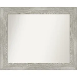 Amanti Art Dove Greywash Non-Beveled Bathroom Wall Mirror -Amanti Art Shop GUEST 69e5fb31 f2e7 4cad bb72 4feb46e4b3e6