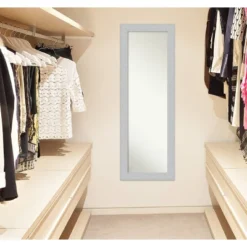 Amanti Art Shiplap White Wood Full-Length Door & Wall Mirror - 18" x 52" 15 Amanti Art Shiplap White Wood Full-Length Door & Wall Mirror - 18" x 52" -Amanti Art Shop GUEST 6a79f0b0 c901 4251 b353 127664300f55