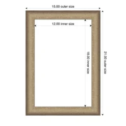 Amanti Art Elegant Brushed Bronze Narrow Framed Dry Erase Magnetic Board -Amanti Art Shop GUEST 6ab786bd 1301 4555 8f19 5e43949cd2fb