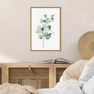 Amanti Art Tender Sprout II by Eva Watts - 16" x 23" Framed Canvas Wall Art 6 Amanti Art Tender Sprout II by Eva Watts - 16" x 23" Framed Canvas Wall Art - Image 4