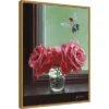 18" X 24" Window Shopping Rose By Fred Szatkowski Framed Canvas Wall Art - Amanti Art -Amanti Art Shop GUEST 6b63b3b9 56b9 45f5 9745 975c361bc533