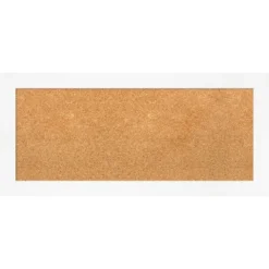 Amanti Art Cabinet White Narrow Framed Corkboard - Natural Self-Healing Cork -Amanti Art Shop GUEST 6ba2cc9c ee55 4a4c 9228 318e5b96ba6b