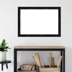 Amanti Art 28"x40" Grand Black Narrow Framed Magnetic Dry Erase Board -Amanti Art Shop GUEST 6be2d3d9 0b01 4729 80a7 3626ed694853