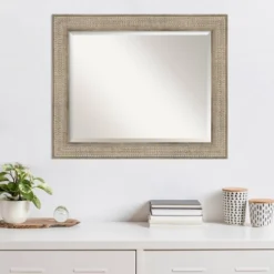 Amanti Art Trellis Silver Beveled Wood Wall Mirror (34" x 28") 15 Amanti Art Trellis Silver Beveled Wood Wall Mirror (34" x 28") -Amanti Art Shop GUEST 6c492df3 9602 4726 9fe8 f1fadc194ed4
