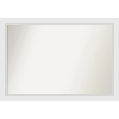 Amanti Art Blanco White Geometric Wood Bathroom Wall Mirror 11 Amanti Art Blanco White Geometric Wood Bathroom Wall Mirror - Image 9