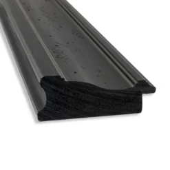 Amanti Art Shipwreck Black 30" x 66" Full Length Floor Leaner Mirror