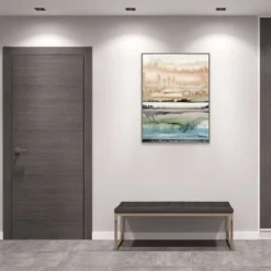 Amanti Art Mesa Horizon Strata II by Grace Popp Framed Canvas Wall Art, 32" x 42" -Amanti Art Shop GUEST 6ed89fae a465 4520 ba9f 604997e843f7