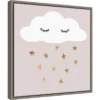 Amanti Art Nap Time II by Victoria Barnes - 16" x 16" Framed Canvas Wall Art in Gray Wash -Amanti Art Shop GUEST 6fe0d5ae be0e 49a2 a3b3 83d0adab263e