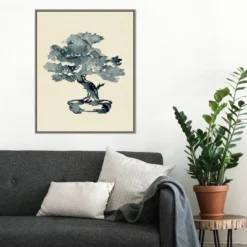Amanti Art Indigo Bonsai Tree III by Jacob Green - 23" x 28" Framed Canvas Wall Art Gray Wash 12 Amanti Art Indigo Bonsai Tree III by Jacob Green - 23" x 28" Framed Canvas Wall Art Gray Wash -Amanti Art Shop GUEST 7008d80b 9f8c 4be6 a108 d35e258ed09e