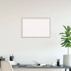Amanti Art Two Tone Silver Wood Framed White Cork Board - 38" x 26" 17 Amanti Art Two Tone Silver Wood Framed White Cork Board - 38" x 26" -Amanti Art Shop GUEST 70f7ed60 dd27 4b1f 99c9 e5ea2b7ef1a3