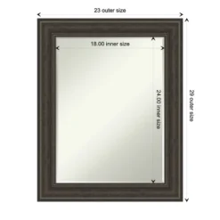 Amanti Art Shipwreck Greywash Petite Bevel Bathroom Wall Mirror - 29.5 x 23.5 In. 10 Amanti Art Shipwreck Greywash Petite Bevel Bathroom Wall Mirror - 29.5 x 23.5 In. -Amanti Art Shop GUEST 71b8bd73 c6f1 445a a7f2 9f3b3b1cdae7