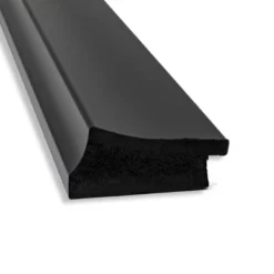 Amanti Art Grand Black Narrow Framed Magnetic Dry Erase Board - 16" x 40"