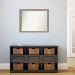 Amanti Art 31" x 25" Curve Gray Wash Wood Wall Mirror 13 Amanti Art 31" x 25" Curve Gray Wash Wood Wall Mirror -Amanti Art Shop GUEST 724d14f1 38f5 4778 9d77 9066a6f03a0d