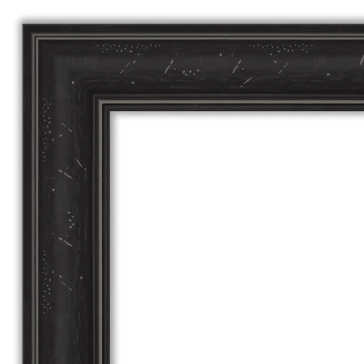 Amanti Art 30" x 30" Shipwreck Black Narrow Wall Mirror 4 Amanti Art 30" x 30" Shipwreck Black Narrow Wall Mirror - Image 2