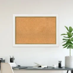 Amanti Art Eva Framed Natural Corkboard - White Gold Bulletin Board 14 Amanti Art Eva Framed Natural Corkboard - White Gold Bulletin Board -Amanti Art Shop GUEST 727a11e0 6b44 4665 b19e 9dbd417b6d36