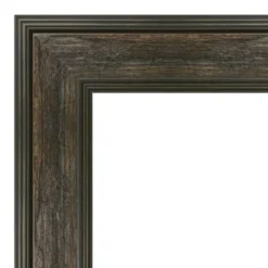 Amanti Art Rail Rustic Char Bathroom Wall Mirror, 44" x 33" Non-Beveled Designer Frame 11 Amanti Art Rail Rustic Char Bathroom Wall Mirror, 44" x 33" Non-Beveled Designer Frame -Amanti Art Shop GUEST 728f04b7 ed01 42fa b921 da178c51b2f1 7