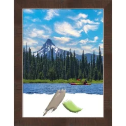 Amanti Art Wildwood Brown Narrow Picture Frame -Amanti Art Shop GUEST 72999e5c 73ce 4601 8e83 d300975ca80e
