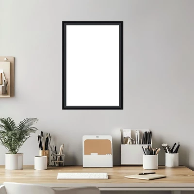 Amanti Art Lucie Black Framed Magnetic Dry Erase Board 7 Amanti Art Lucie Black Framed Magnetic Dry Erase Board - Image 5