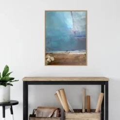 Amanti Art "Invisible City" by Carmen Merino - 22" x 30" Framed Canvas Wall Art -Amanti Art Shop GUEST 735f5475 ac4b 4f32 9dff ba76f8a01534