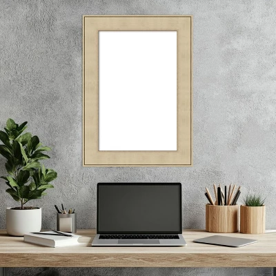 Amanti Art Classic Honey Silver Framed Dry Erase Magnetic Board 8 Amanti Art Classic Honey Silver Framed Dry Erase Magnetic Board - Image 6