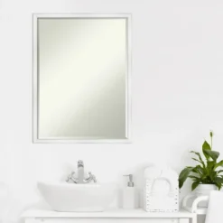 Amanti Art Breeze Distressed White Petite Bevel Wood Bathroom Wall Mirror - 25 x 19 in. 15 Amanti Art Breeze Distressed White Petite Bevel Wood Bathroom Wall Mirror - 25 x 19 in. -Amanti Art Shop GUEST 746afc28 49ac 4b73 928f 37722fcf7a62