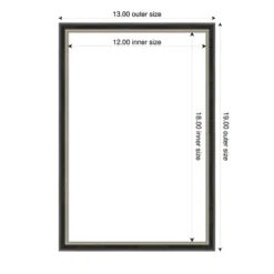 Amanti Art Theo Black Silver Narrow Framed Magnetic Dry Erase Board 14 Amanti Art Theo Black Silver Narrow Framed Magnetic Dry Erase Board -Amanti Art Shop GUEST 749c458e 3a0d 4204 b1b0 5c85fc061439