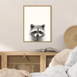 18" X 24" Animal Mug II Raccoon By Victoria Borges Framed Canvas Wall Art Gold - Amanti Art 11 18" X 24" Animal Mug II Raccoon By Victoria Borges Framed Canvas Wall Art Gold - Amanti Art -Amanti Art Shop GUEST 7505b0ad afa8 4ec4 9ca7 7bbd8e80a8b1