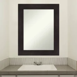 Amanti Art Furniture Bathroom Wall Mirror - 24" x 30" Espresso Brown 17 Amanti Art Furniture Bathroom Wall Mirror - 24" x 30" Espresso Brown -Amanti Art Shop GUEST 7536e3a6 983c 4f77 844a bdc026c4f794