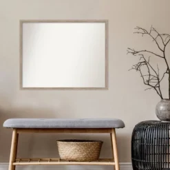 Amanti Art Hardwood Wedge Whitewash Wood Wall Mirror (29" x 23") 13 Amanti Art Hardwood Wedge Whitewash Wood Wall Mirror (29" x 23") -Amanti Art Shop GUEST 75afdb89 0d9e 40b6 b463 1ca7d840a06e