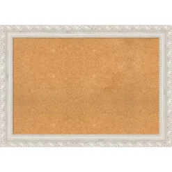 Amanti Art Opera Wood Framed Natural Cork Board - 42" x 30" Off-White Bulletin Board -Amanti Art Shop GUEST 75d67c11 f2fe 4686 93bf 1e07809598ee