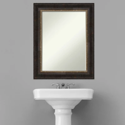 Amanti Art Varied Black Petite Bevel Bathroom Wall Mirror - 29.75 x 23.75 7 Amanti Art Varied Black Petite Bevel Bathroom Wall Mirror - 29.75 x 23.75 - Image 5