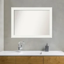 Amanti Art 43" x 32" Craftsman Wood Bathroom Wall Mirror in White 17 Amanti Art 43" x 32" Craftsman Wood Bathroom Wall Mirror in White -Amanti Art Shop GUEST 76976ded 8bee 44fa b24e 328a04106e0e