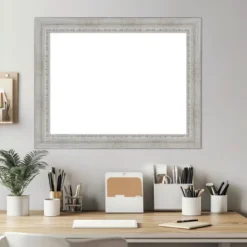Amanti Art Rustic White Wash Framed Dry Erase Magnetic Board -Amanti Art Shop GUEST 77102ce0 af2a 491c bfd1 596f1ae688bd