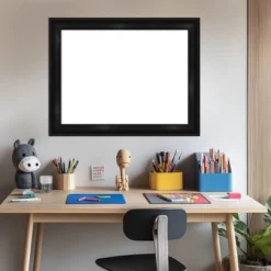 Amanti Art 22"x28" Grand Black Narrow Framed Magnetic Dry Erase Board -Amanti Art Shop GUEST 7747af91 d7eb 4479 8733 90625cc8a20b