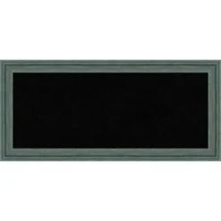 Amanti Art Upcycled Wood Framed Black Cork Board, 33" x 15", Teal/Gray -Amanti Art Shop GUEST 77d793ee a015 42fa bdd1 4af34ba45ab8