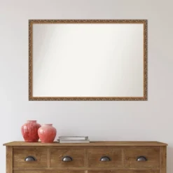 Amanti Art 38" x 26" Antique Bronze Wood Wall Mirror 15 Amanti Art 38" x 26" Antique Bronze Wood Wall Mirror -Amanti Art Shop GUEST 7836c055 4129 4a07 8669 7ceb3f044dc4