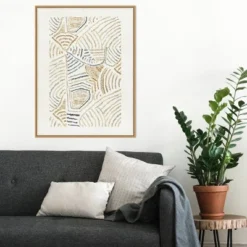 22" X 30" Dreamy Geo II By Aimee Wilson Framed Canvas Wall Art Light Brown - Amanti Art 13 22" X 30" Dreamy Geo II By Aimee Wilson Framed Canvas Wall Art Light Brown - Amanti Art -Amanti Art Shop GUEST 78dbe7fc dcc6 4806 a9de 0d2bcbe7c783