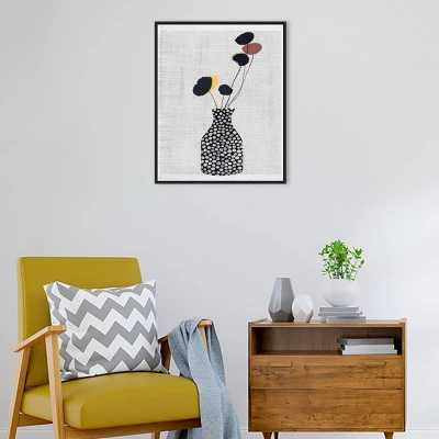 Amanti Art "Decorated Vase with Plant II" by Melissa Wang - 23" x 28" Framed Canvas Wall Art 8 Amanti Art "Decorated Vase with Plant II" by Melissa Wang - 23" x 28" Framed Canvas Wall Art - Image 6